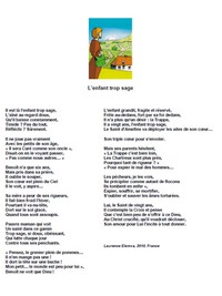 L'enfant trop sage