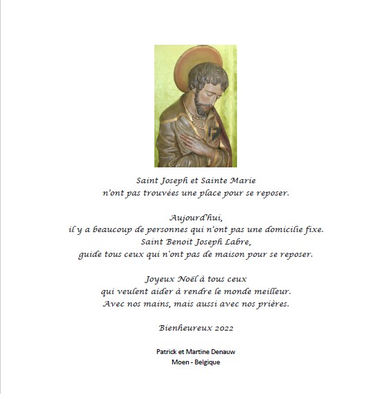 voeux de Patrick Denauw