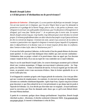 Persévérance
